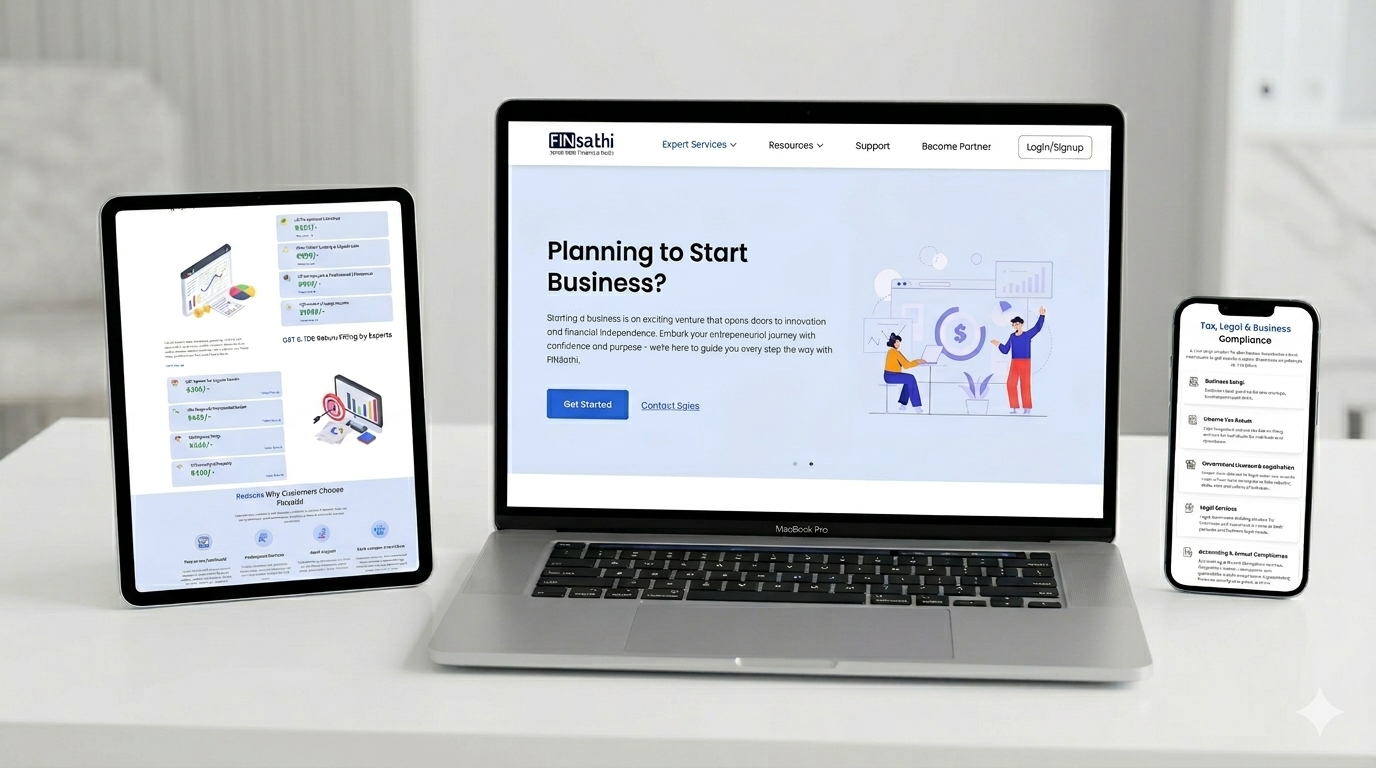 FINsathi - Tax, Legal & Financial Compliance Solutions