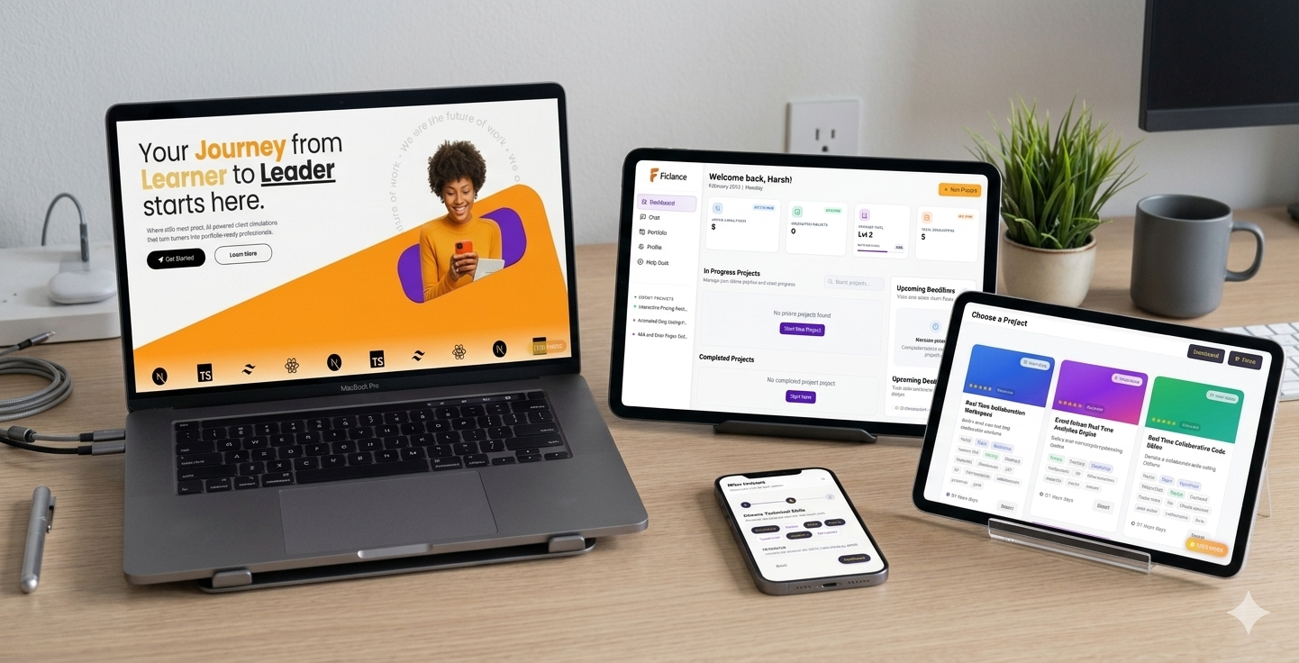 Ficlance – AI-Powered Client Simulation Platform