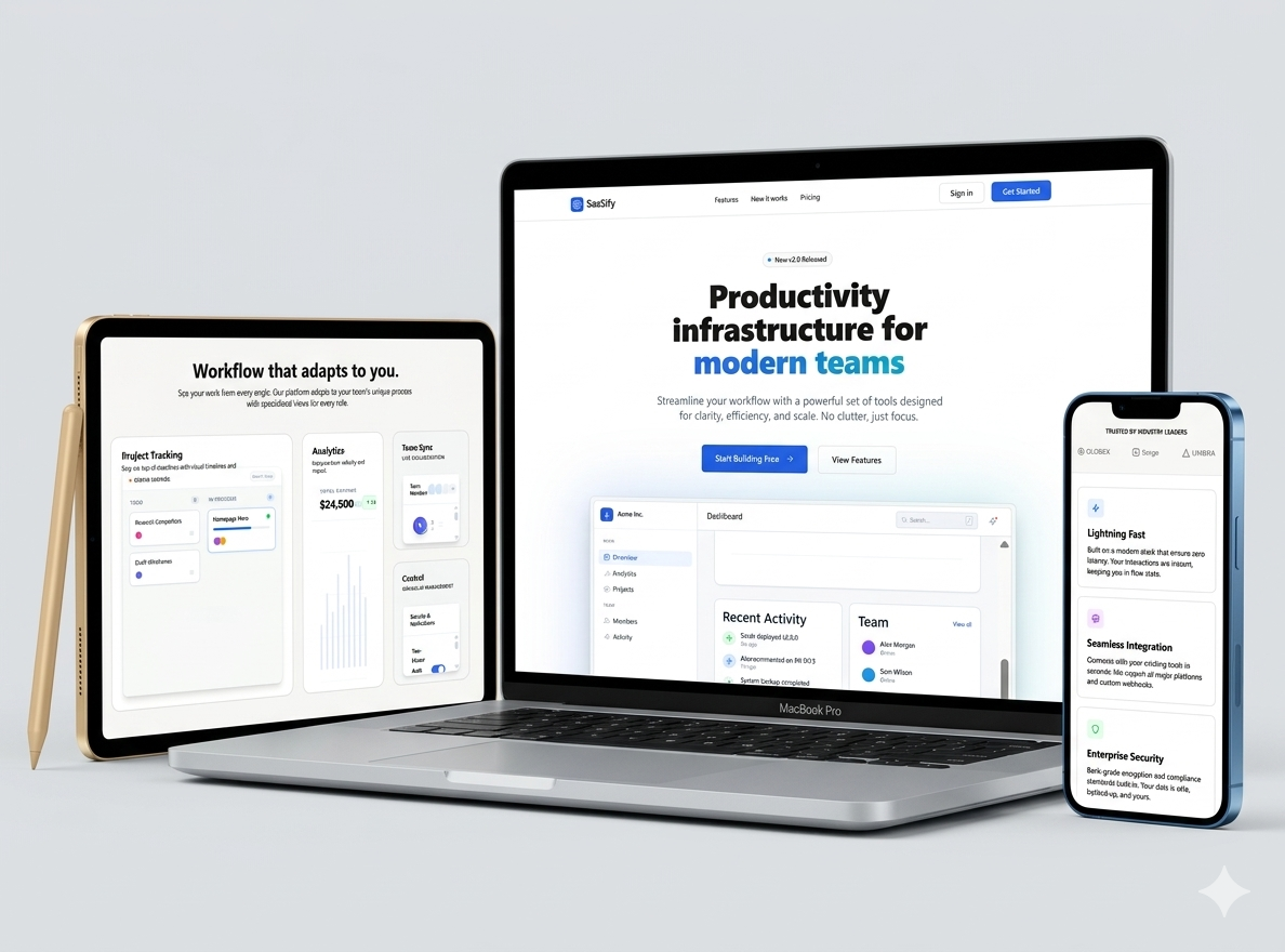SaaSify - Productivity Infrastructure Platform